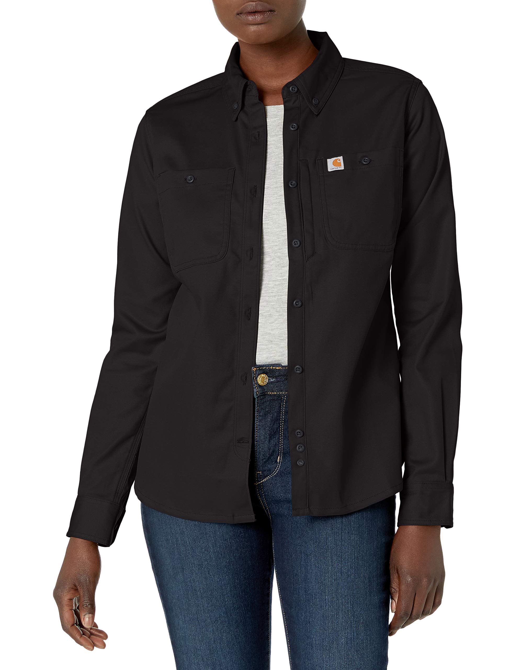 Carhartt Rugged Professional Long-Sleeve Shirt Camicie Donna