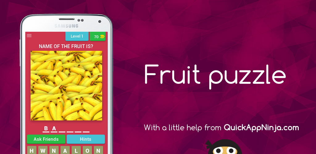 Fruit puzzle for Android