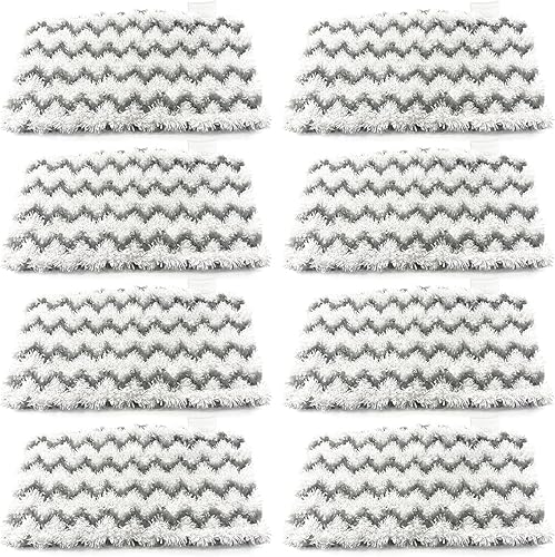 Almohadillas de repuesto para trapeador de vapor S1000 Shark Steam Mop S1000, S1000A, S1000C, S1000WM, S1001C, S1200, lavable a máquina, paquete de