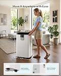 Portable Air Conditioner, 12000 BTU Smart AC Unit Works with Alexa/Google Assistant, 3-in-1 Ultra Quiet Compact Standing AC with Remote Control Window Mount Kit for Bedroom, Cools up to 550 Sq. Ft
