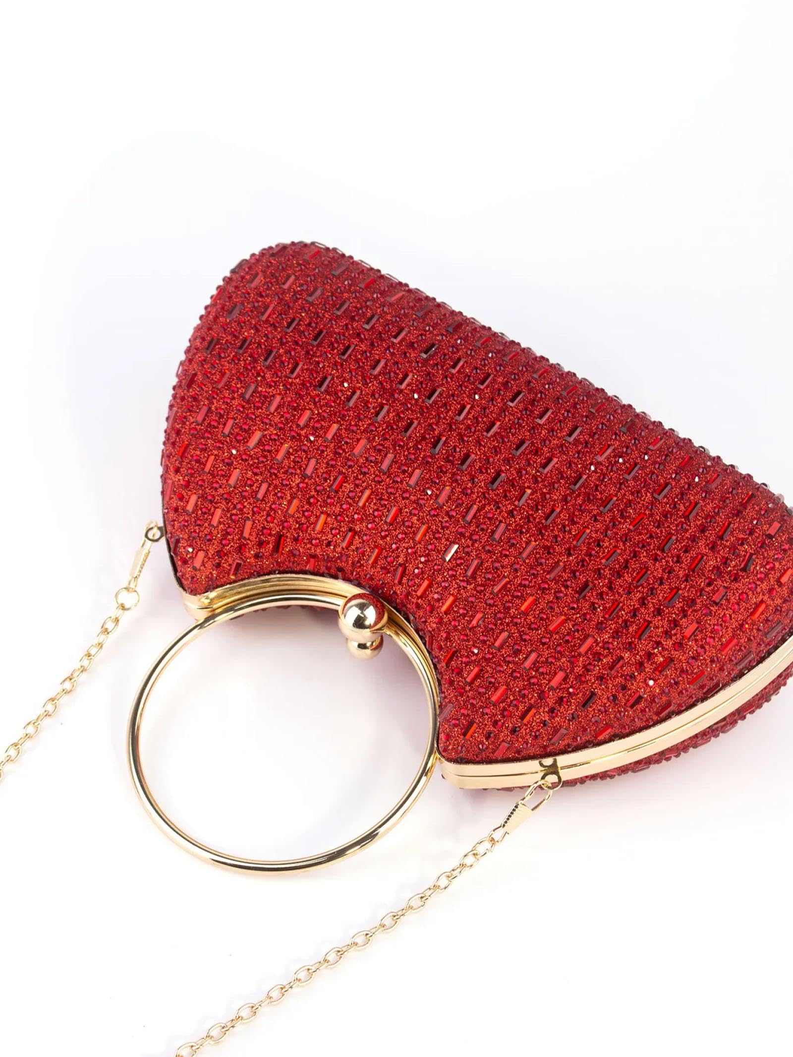 Abendtasche Damen Clutch Handtasche Glänzende Frauen Abend Taschen Frauen Satchels Crossbody-Tasche Urlaub