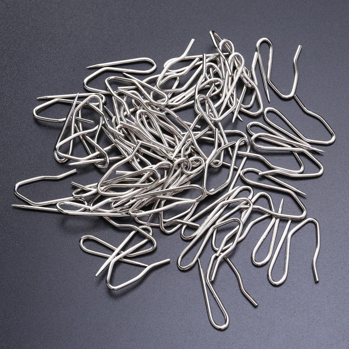 Zerodeko 760 Stück Edelstahl S haken für Gardinen und Vorhänge Rostfrei mit Platzsparendem Design für Küche und Badezimmer