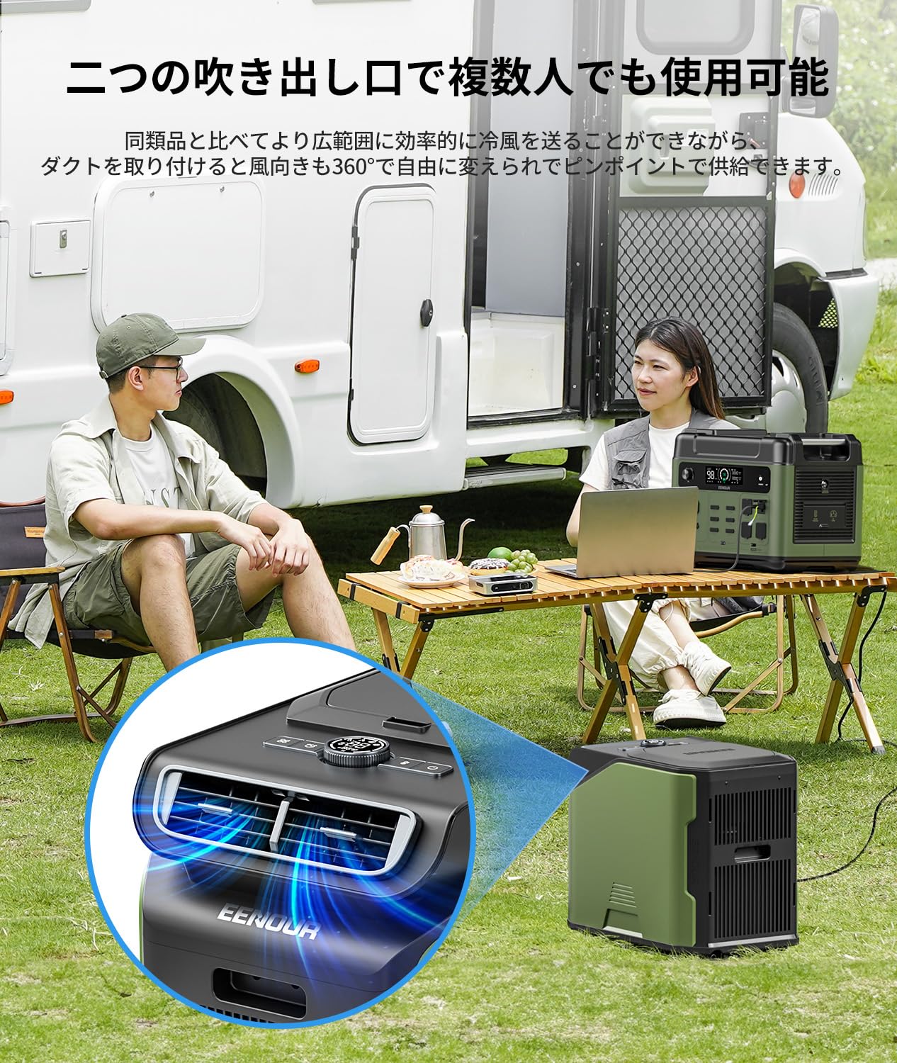ポータブルエアコン PA600 冷房能力1.758kW/6000Btu