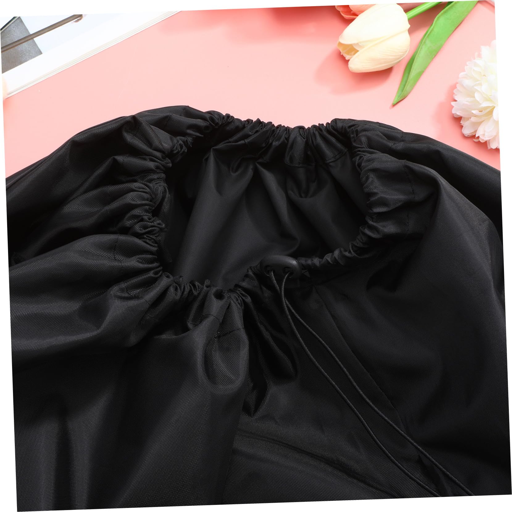 Borsa Doppie Spalline Rinforzate Chiusura a Coulisse Bloccabile Nero per Passeggino da Viaggio in Nylon per Trasporto Aereo e Trasferimenti in Treno