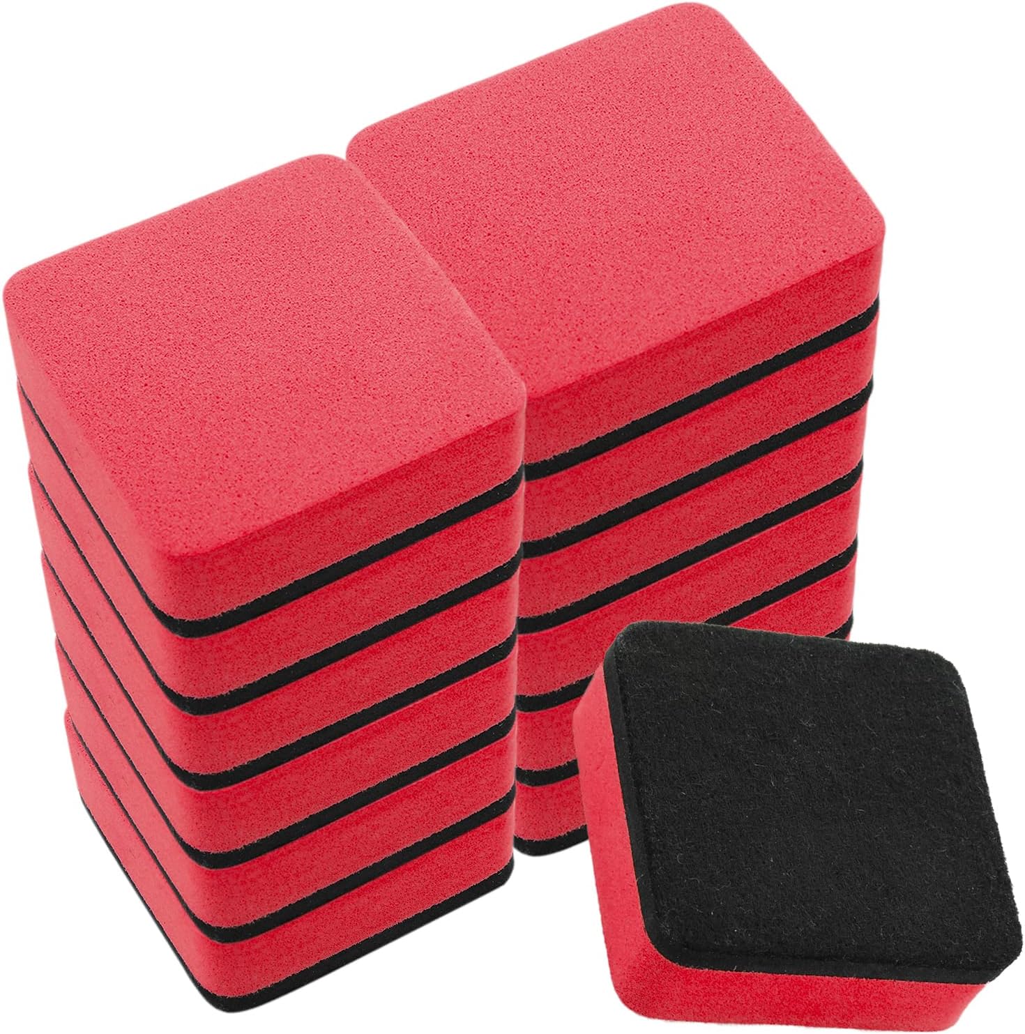 cobee Mini Dry Erase Erasers, 12 Pcs Whiteboard