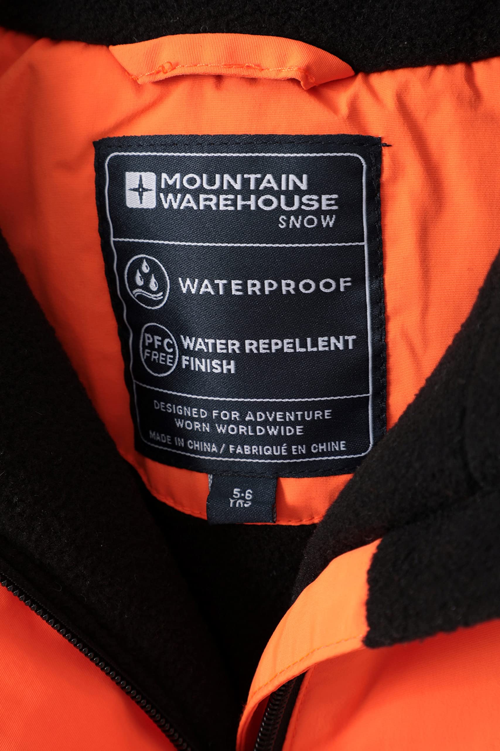 Mountain Warehouse Cloud Kids Snowsuit - Tuta Invernale Impermeabile, Monopezzo con Cuciture Nastrate e Fodera in Pile per Bambine e Bambini - per Pioggia, Sci, Inverno