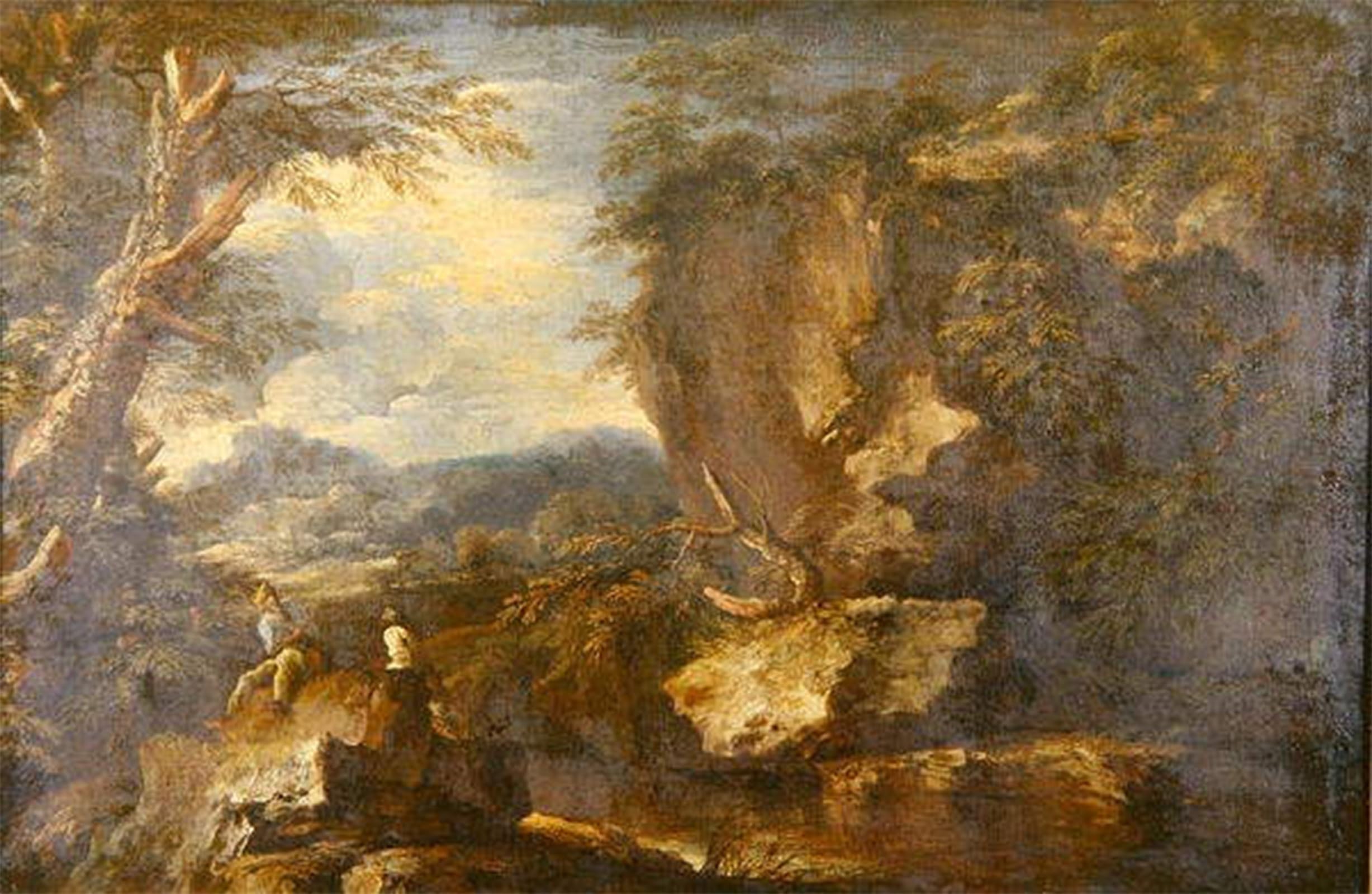 Impression Jan Brueghel l'Ancien tableau paysage 60x90cm déco murale sans reflets
