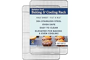 Ultra Cuisine 100% Stainless Steel Cooling Racks