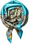 vabovin Women's 35" Satin Square Silk Like Hair Scarves and Wraps Headscarf for Sleeping