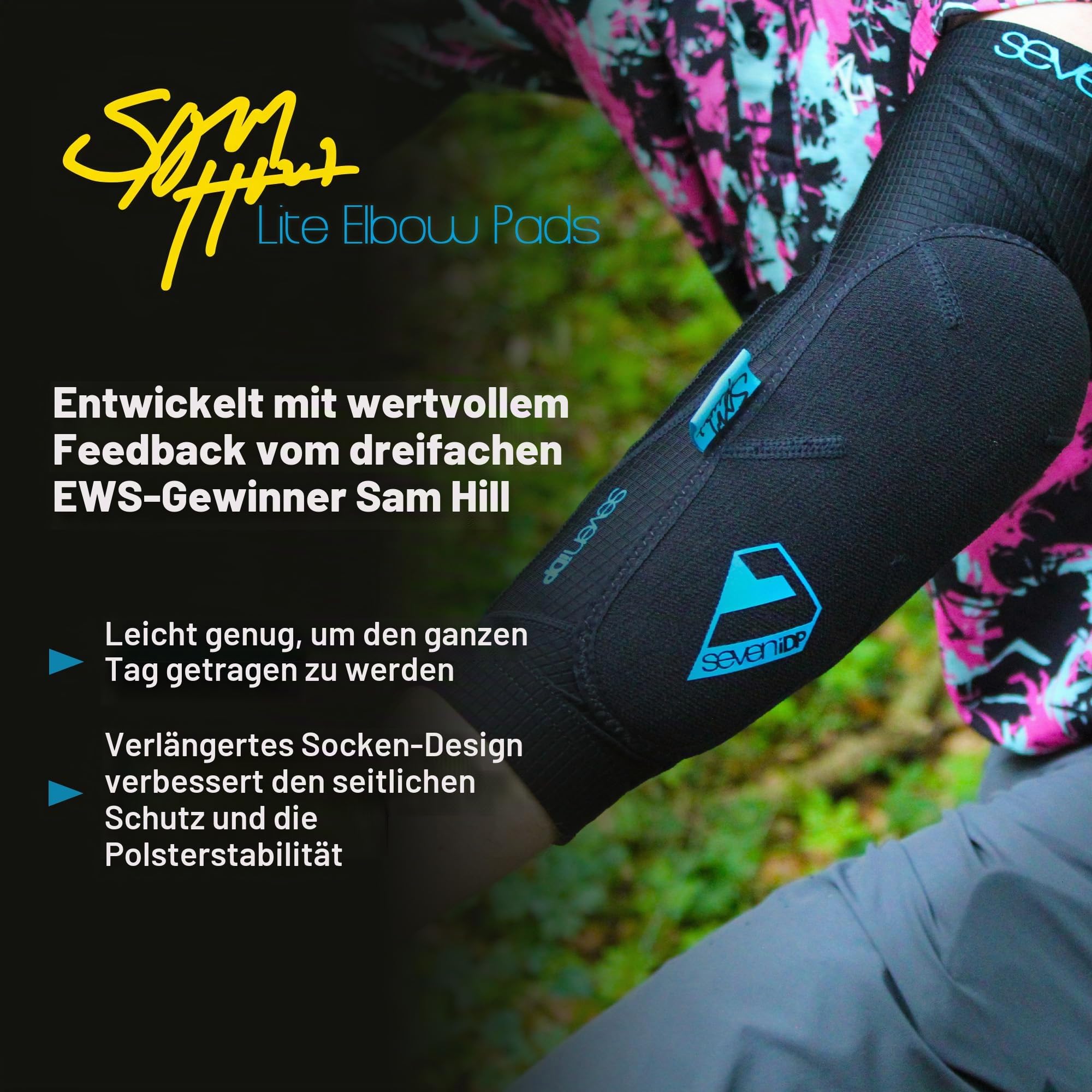 7iDP Sam Hill Lite Elbow Pads