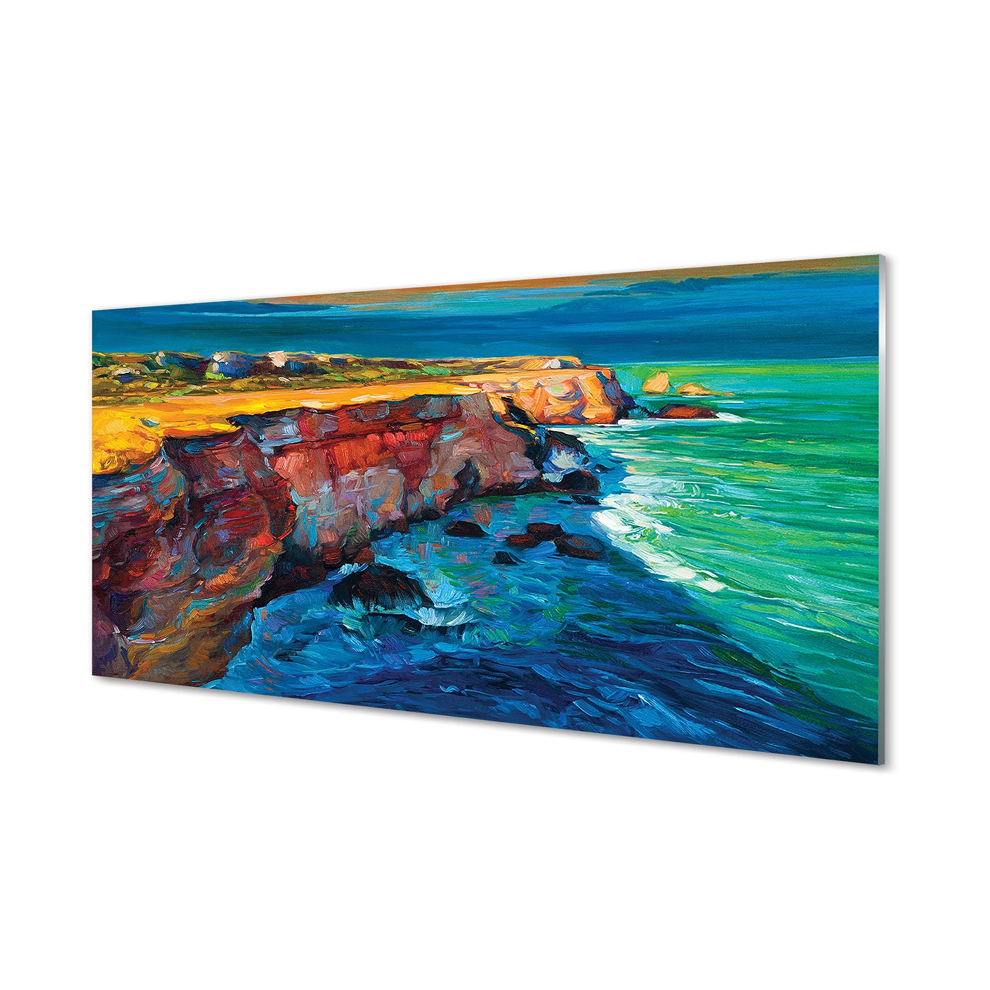 Tulup Image Sur Verre Acrylique Tableaux 120x60 - Sauter Par-Dessus