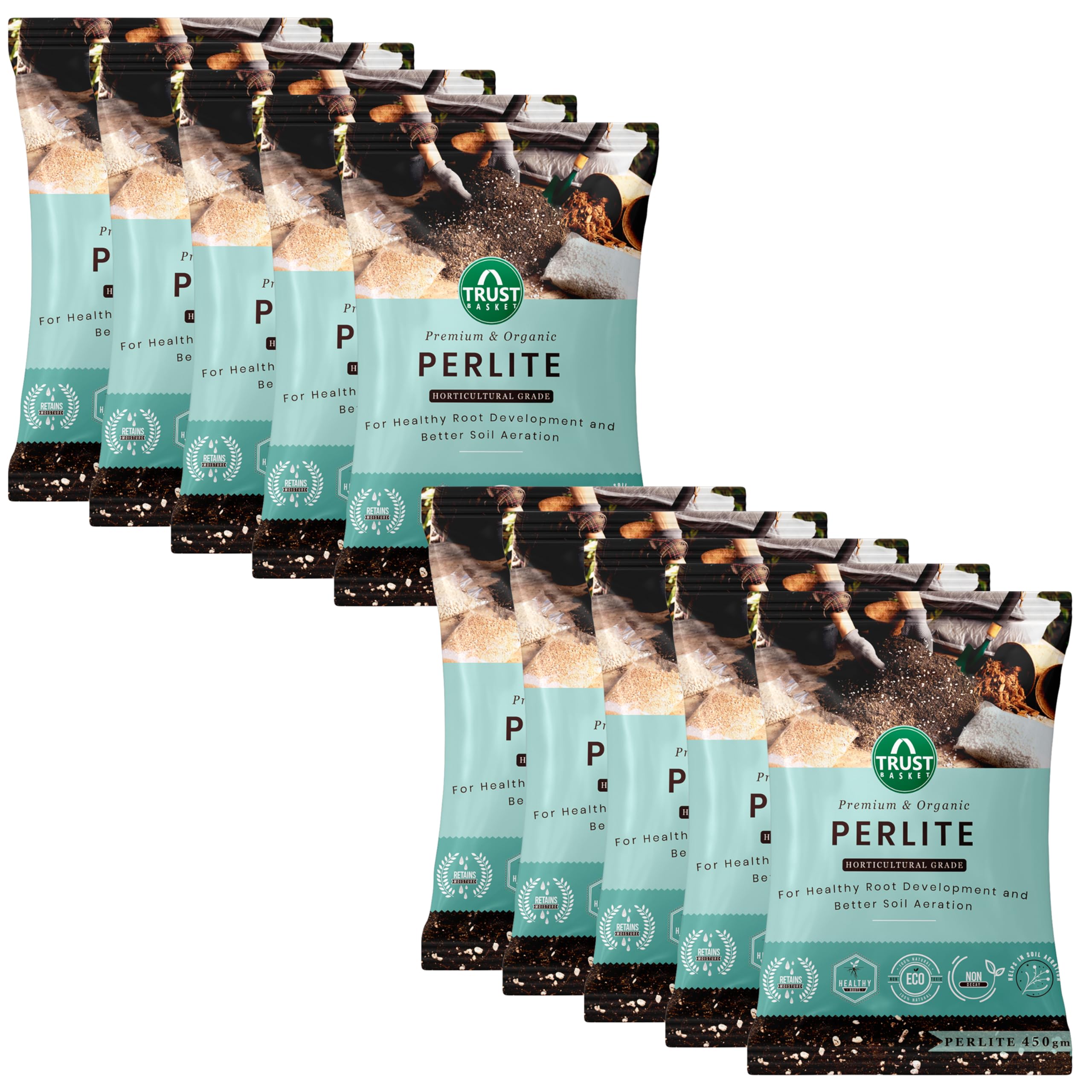 TrustBasket Perlite - Soil Additive for Plants -8