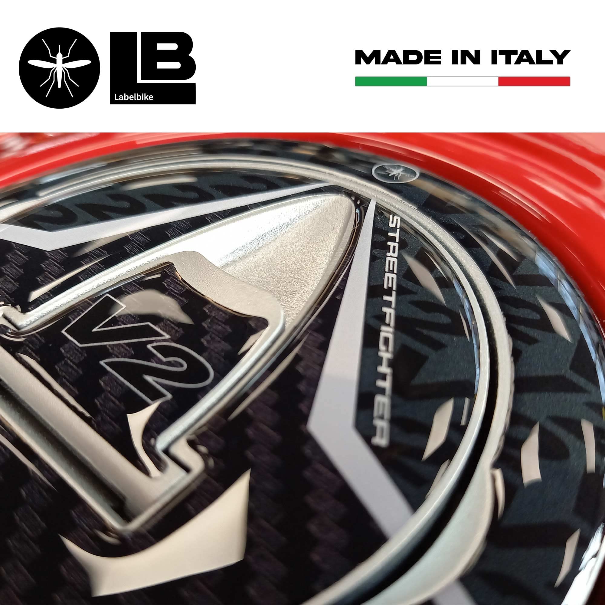 Adesivo Resinato 3D Per Aprilia RS660 2020-2025 - Decorazione E Protezione Piastra Sterzo