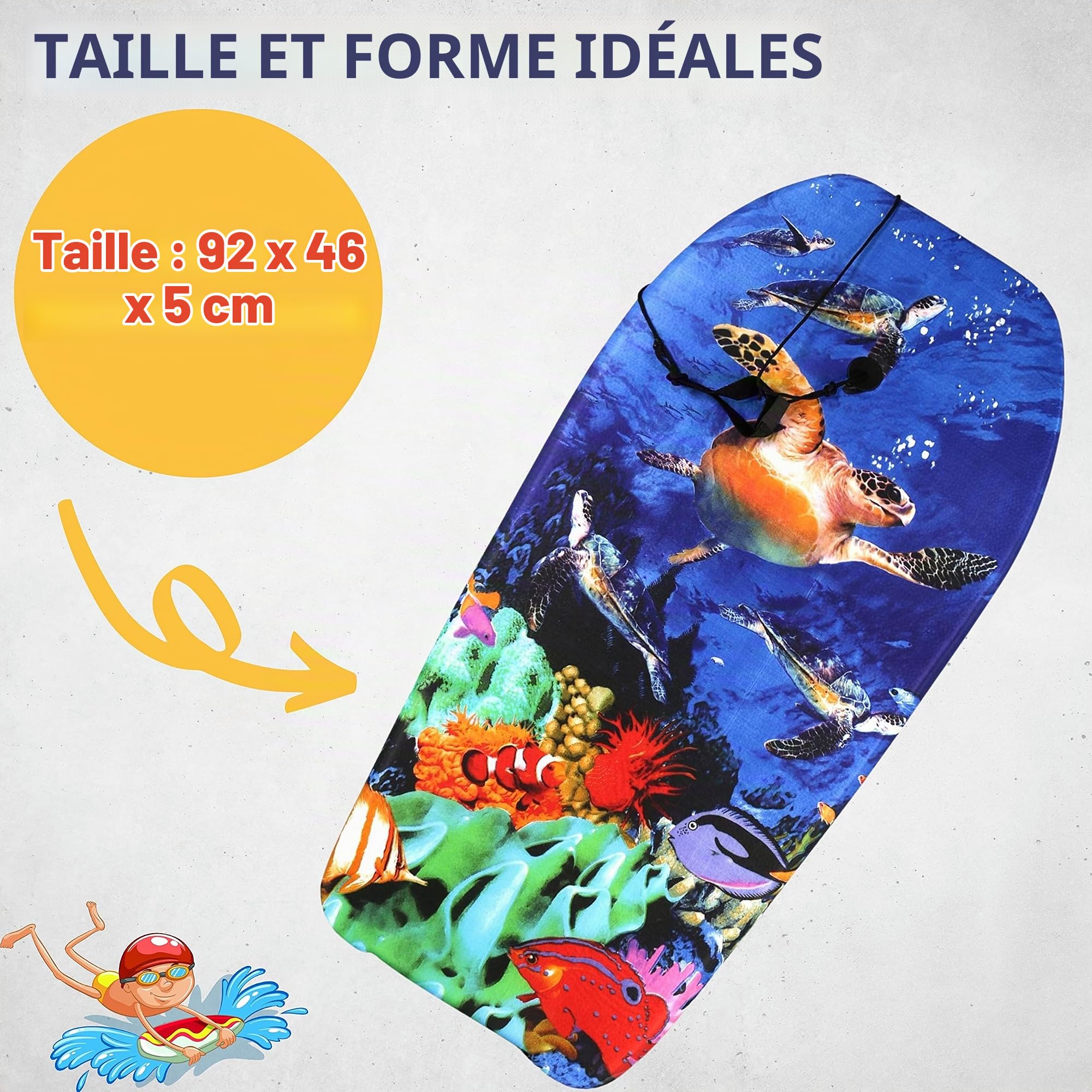 Best Sport Bodyboard Tortue