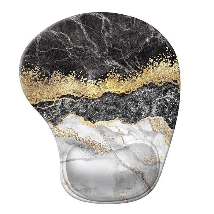 Buy iCasso Ergonomic Mouse Pad with Gel Wrist Rest Support, Pain Relief