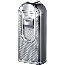 Visol Yozora Triple Torch Flame Carbon Fiber Cigar Lighter