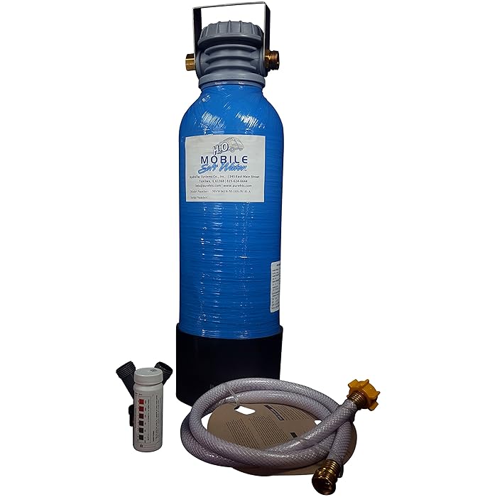 Buy MobileSoftWater Premier 8,000 gr RV Softener NSF 61 Brass GH