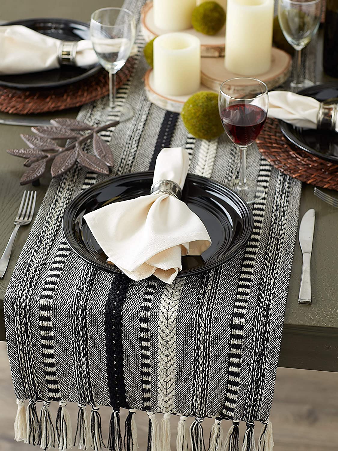 Buy 3M Broadway Cotton Table Runner The Style of Our Table Linen and