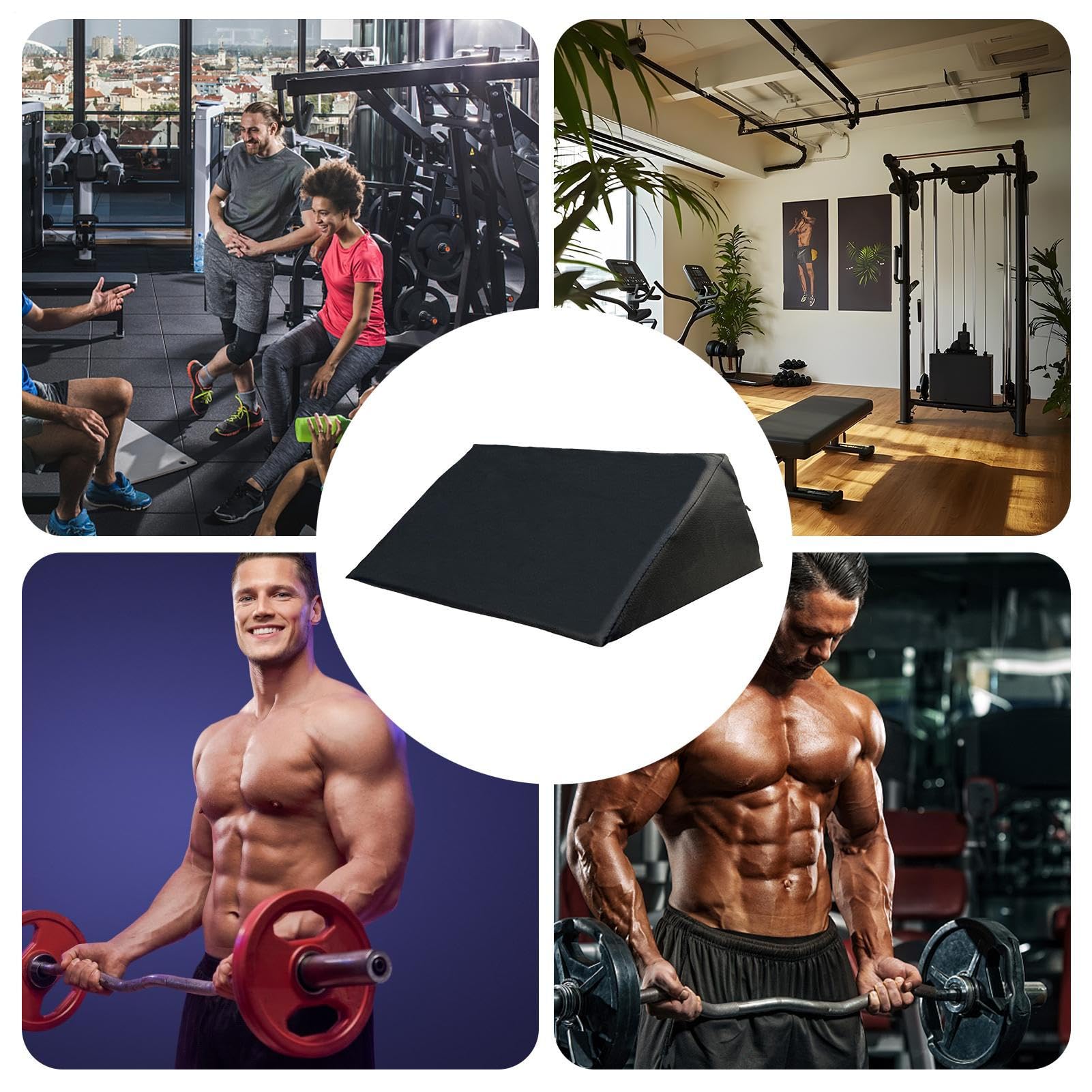 Banco de rizo para predicador | Almohadilla de rizo de predicador sentado | Equipo de levantamiento de pesas para entrenamiento de bíceps, gimnasio, entrenamiento en casa, brazo y pecho