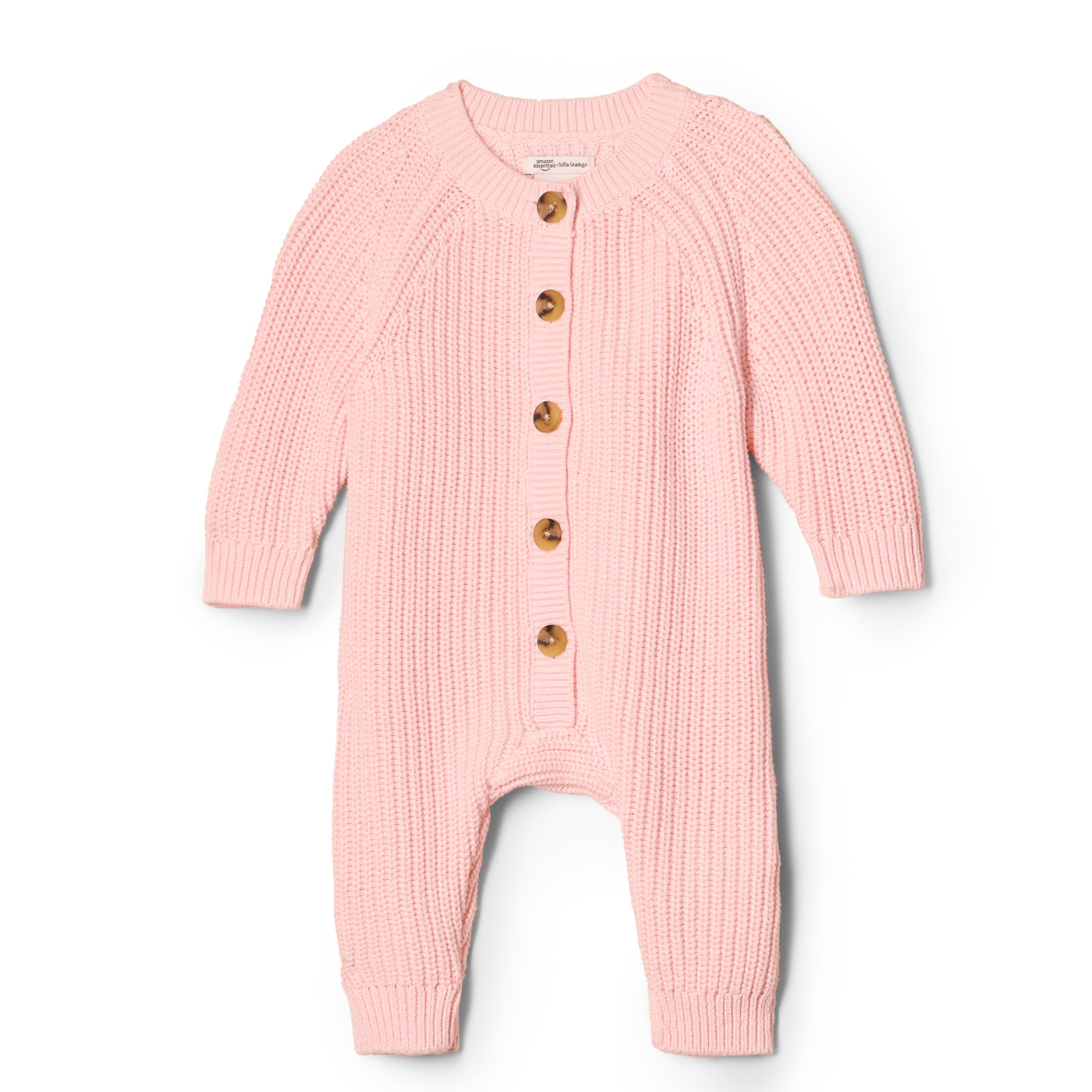 Amazon Essentials x Sofia Grainge Unisex Babies' Knit Playsuit