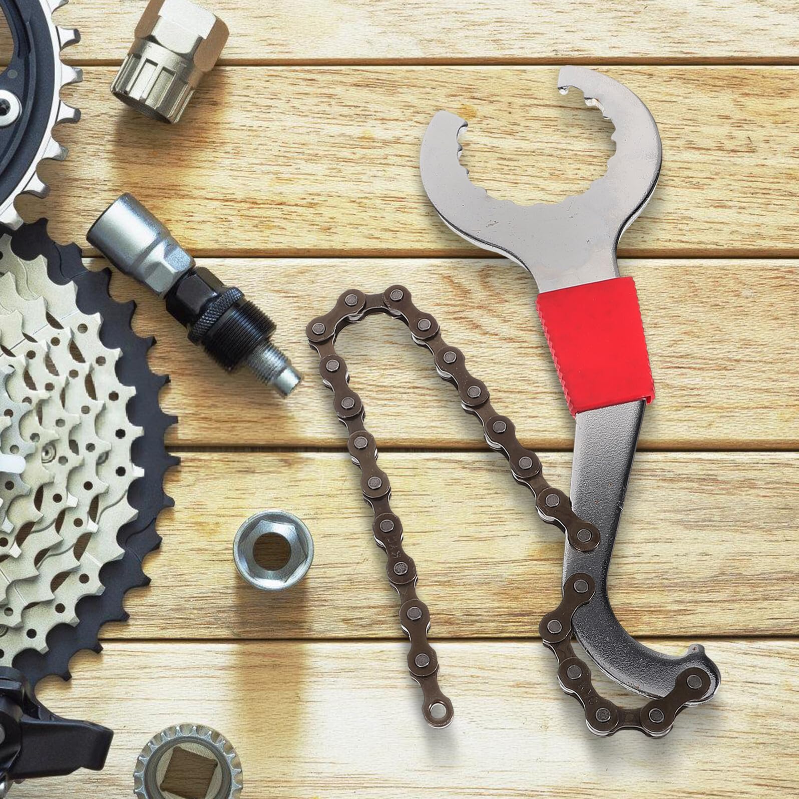 Estrattore Pedivella Bici in Metallo Temprato Utensile per Smontaggio Braccio e Resistente e Facile Usare per Manutenzione