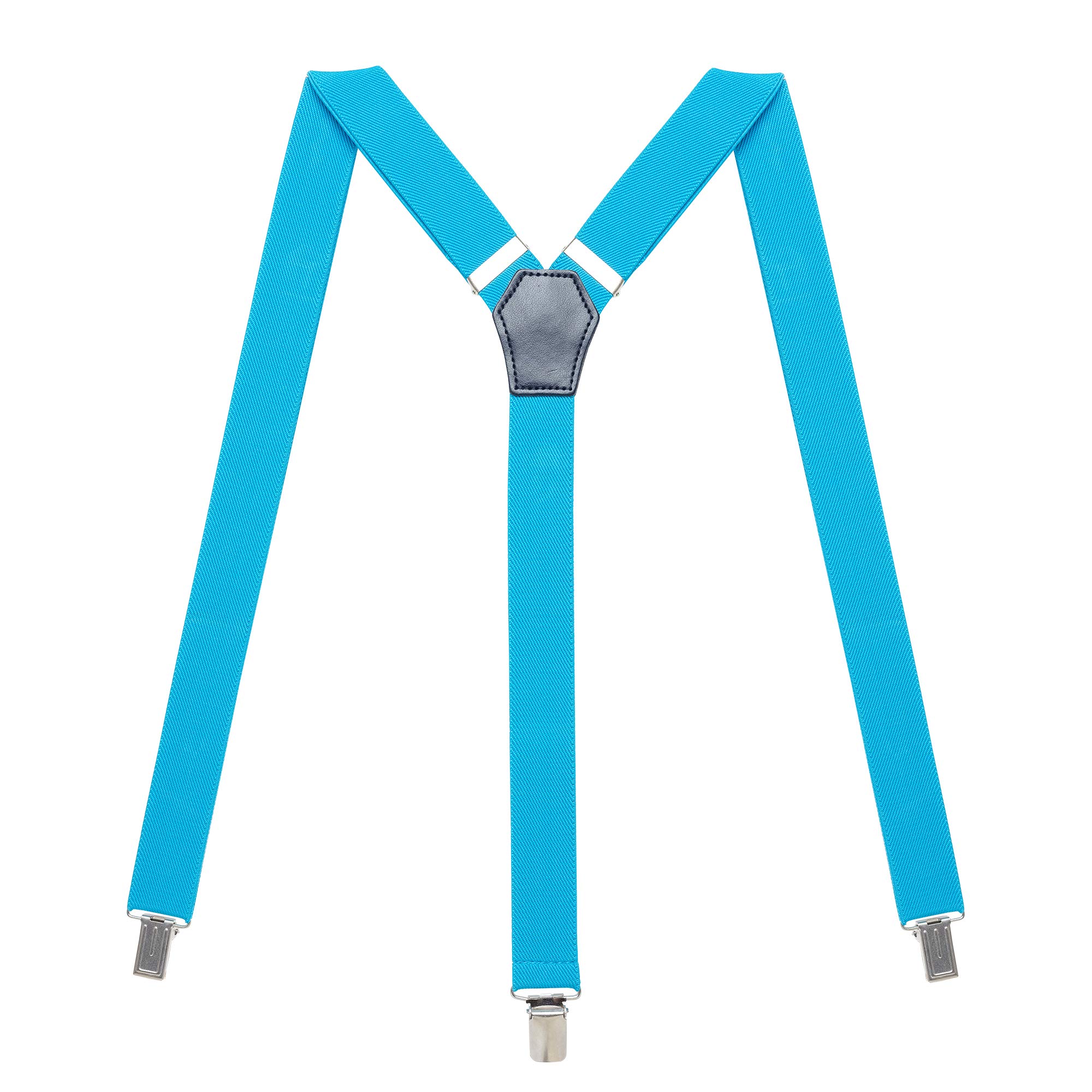 Womens Suspenders – Y Back Style – 1" Width - Comfortably Adjustable Elastic Straps and Metal Clips