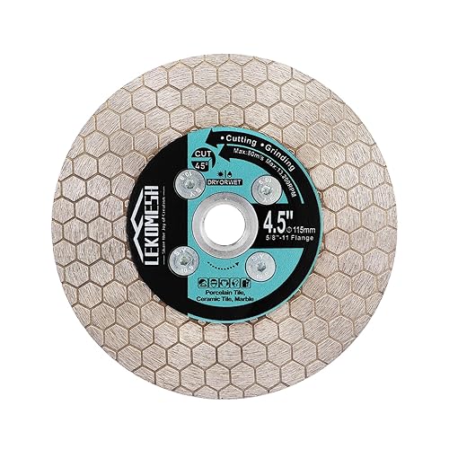 Disco de corte de diamante de 4.5 pulgadas4.528 in, rueda de corte de hoja de sierra de azulejos, discos de diamante de doble cara para cortar disponible en Yaxa Guatemala