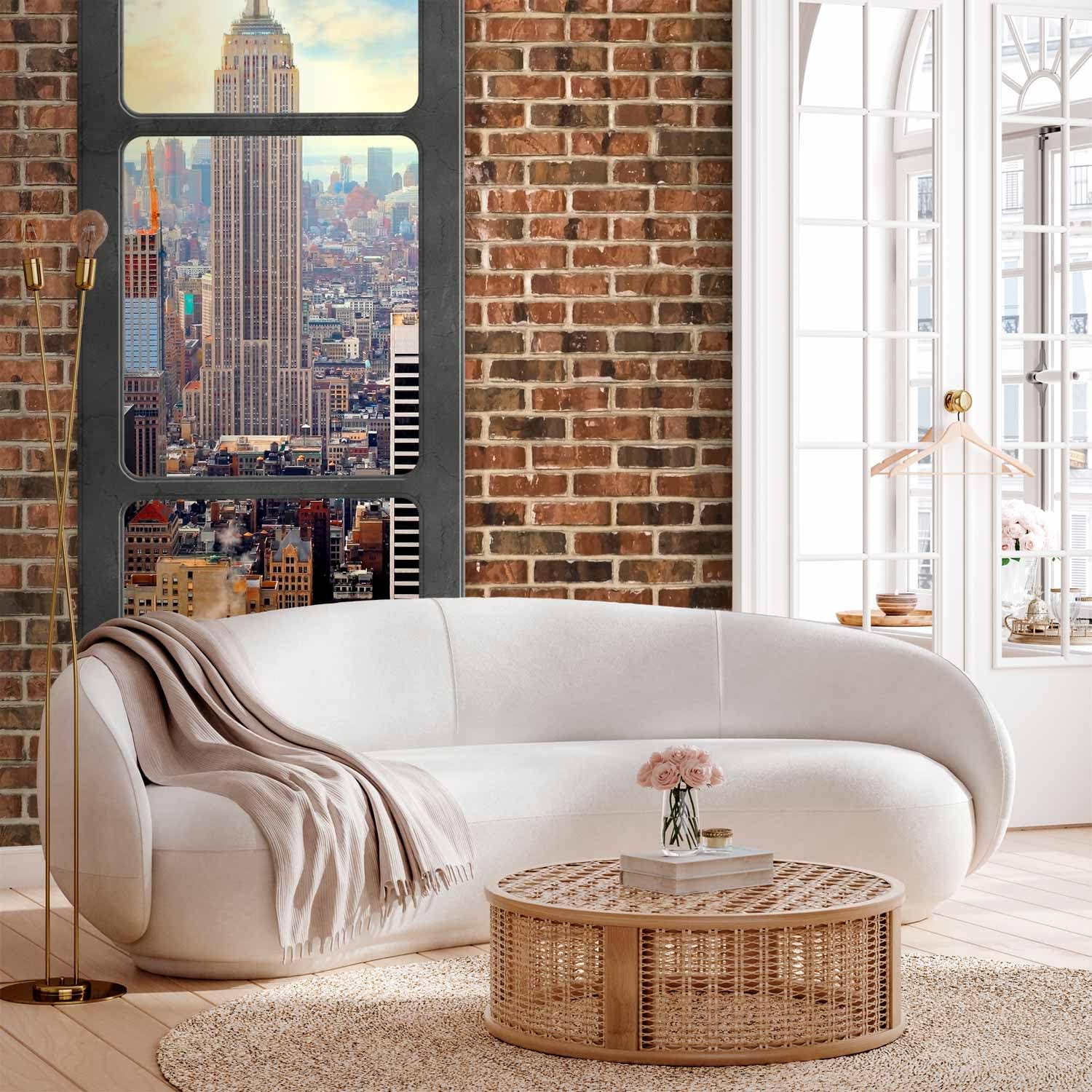 artgeist Wall Mural New York 173x124 in - Peel and Stick Self-Adhesive Wallpaper Removable Large Sticker Foil Wall Decor Print Design Mural c-A-0066-a-c