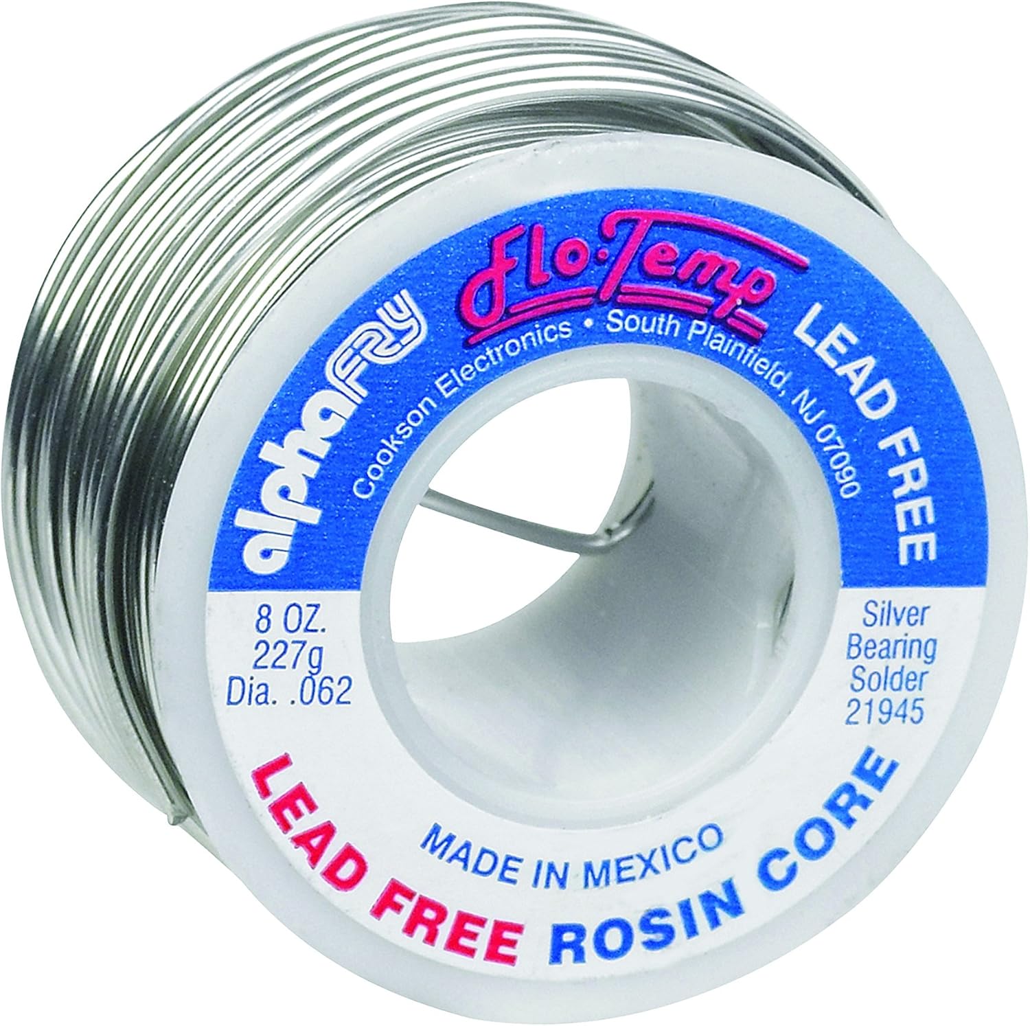 Alpha Fry Solder FloTemp 1/2 .062 LeadFree Rosin Core Solder Buy