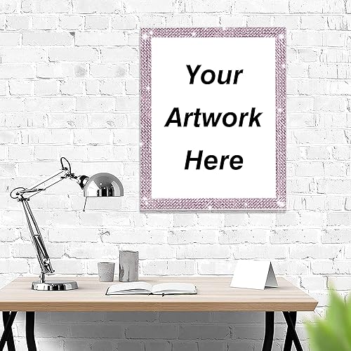 Miniatura 6 de Tiras autoadhesivas de diamantes de imitación de cristal morado claro, 7 filas de 4 yardas con diamantes de imitación de 0.079 pulgadas para