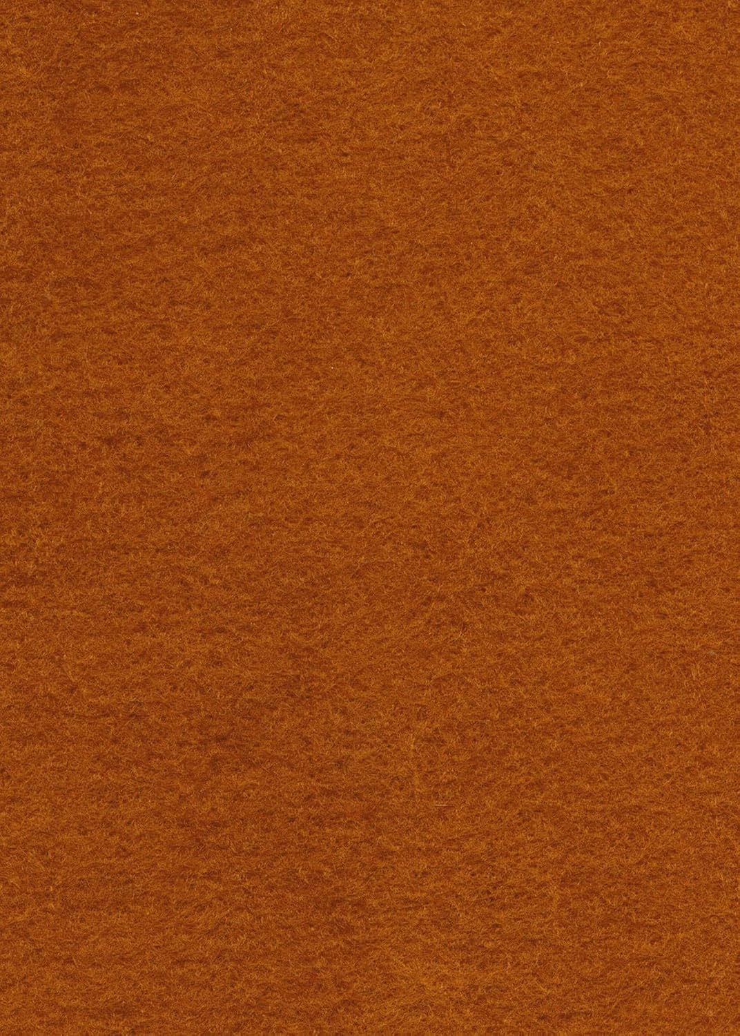 Copper Kettle Tan/Orange - Wool Felt Oversized Sheet - 35% Wool Blend - 1 12x18 inch Sheet