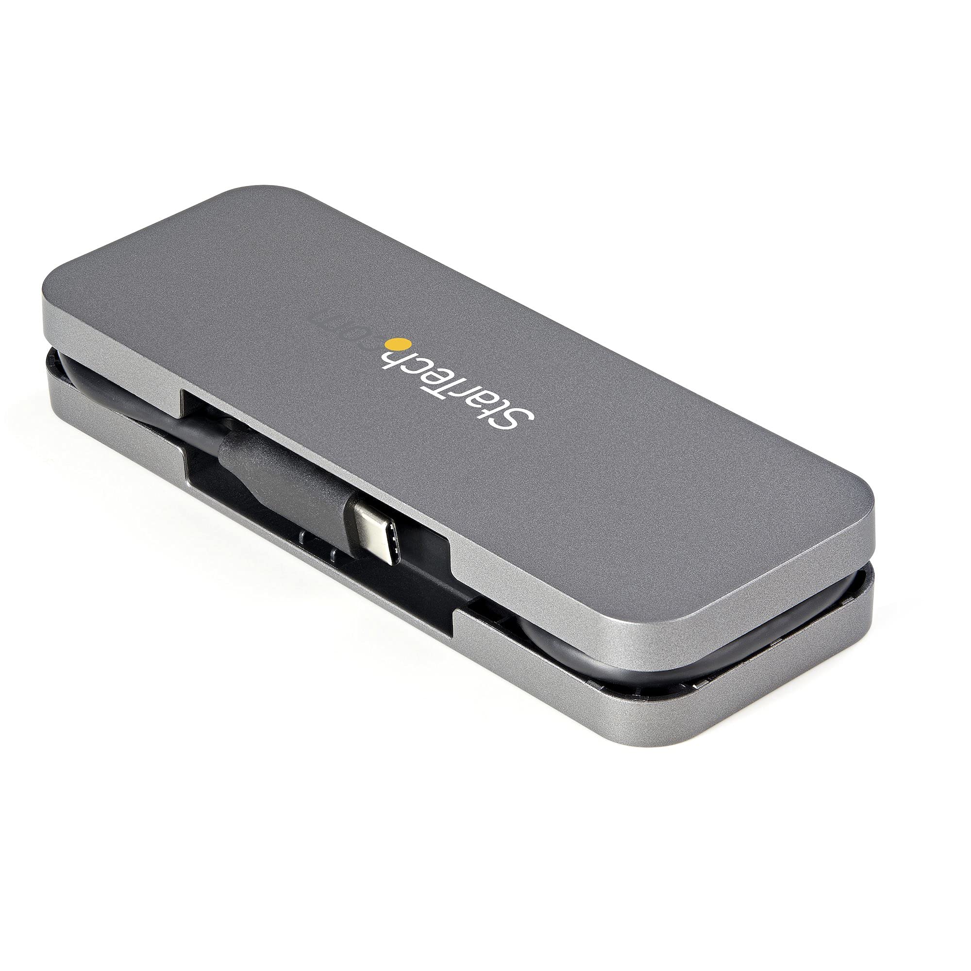 StarTech Hub USB-C 4 Ports avec 4x USB-A, 5Gbps, Câble 28.5cm (HB30CM4AB)