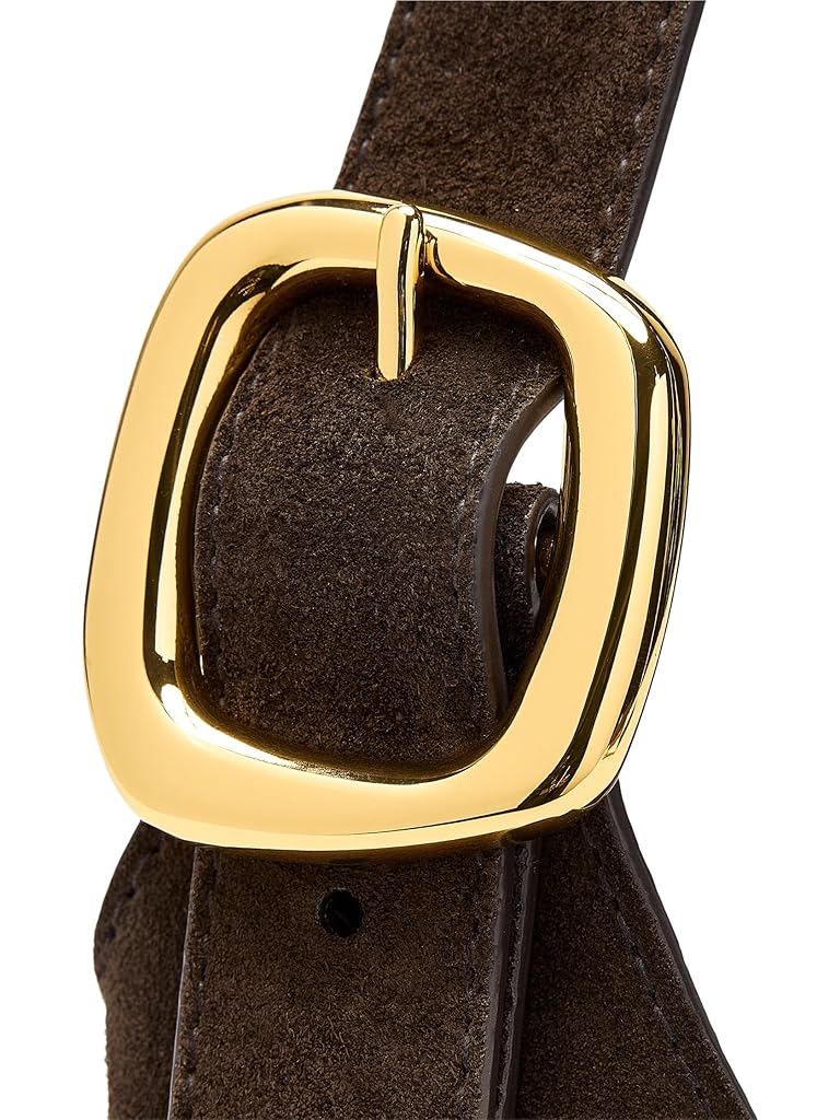 Madewell Puffy Buckle Shoulder Suede