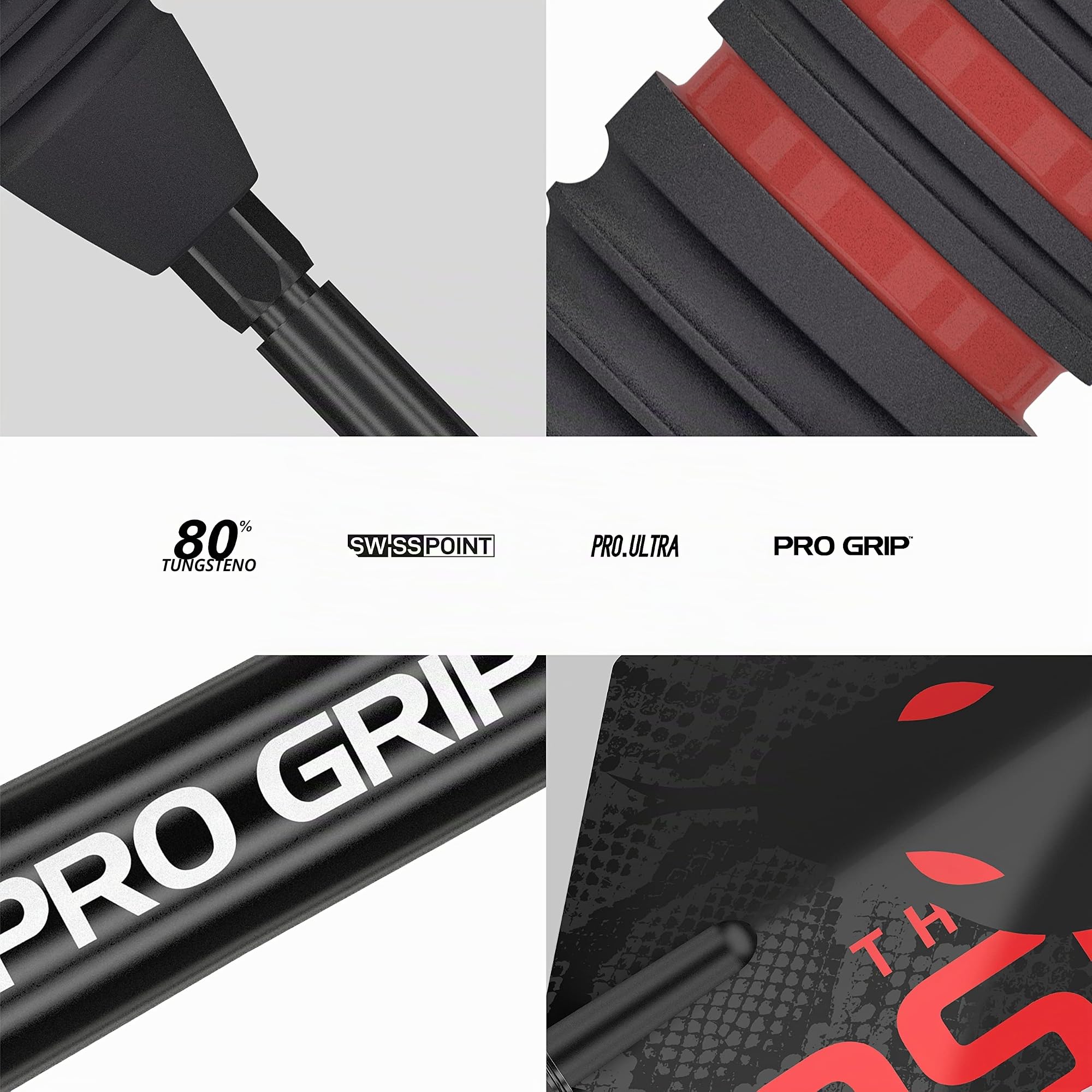 Target Darts Set di Freccette Nathan Aspinall The Asp Nero 80% Tungsteno Punta in Acciaio Swiss Point Darts Set