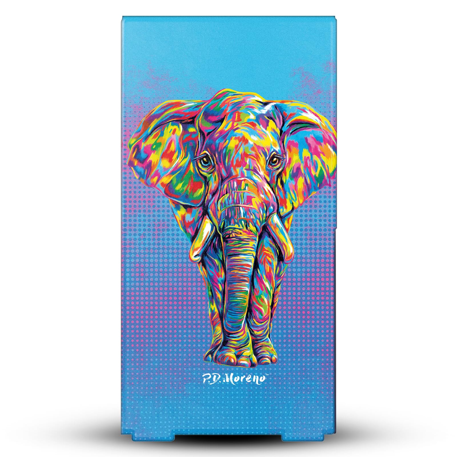 Head Case Designs Sous Licence Officielle P.D. Moreno Éléphant Animaux II Enveloppement De Console De Jeu Et Skins Pour Manette De Jeu Ensemble compatible avec Xbox Series X