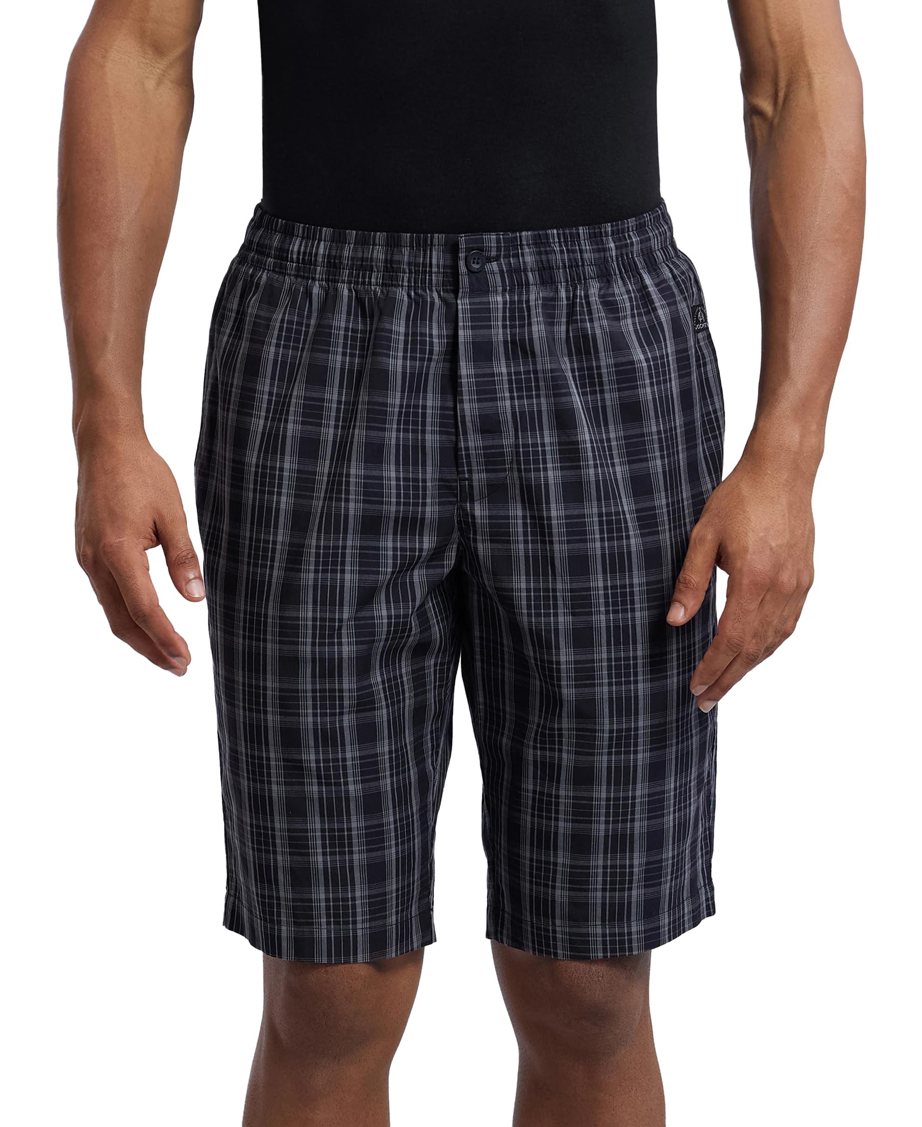 jockey 9005 Men's Super Combed Mercerized Cotton Woven Fabric Regular Fit Printed Bermuda with Side Pockets-picture-31