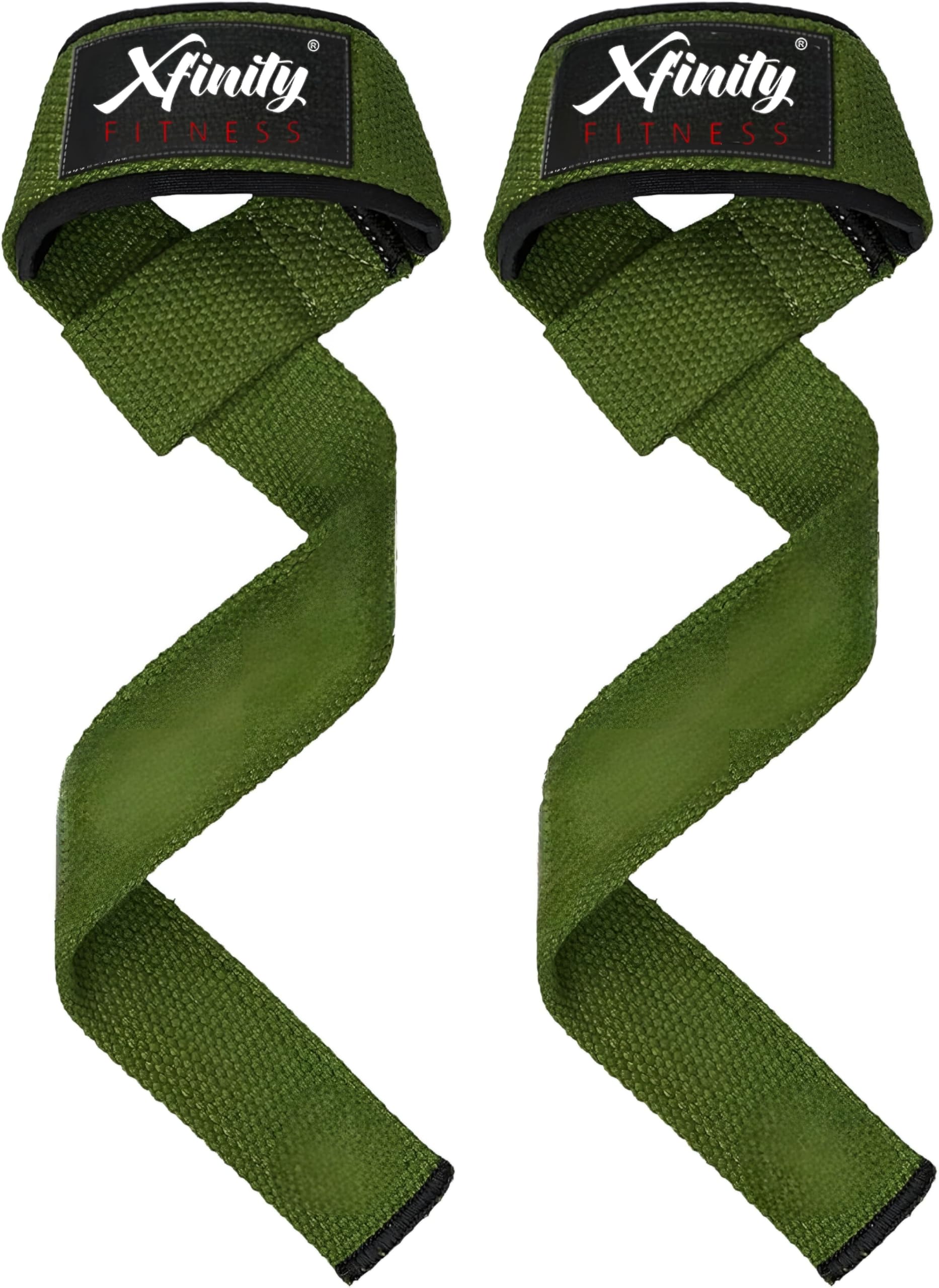 Xfinity Fitness Weight Lifting Straps | 18" Long x 1.5" Wide Padded Wrist Straps for Men & Women | Ideal for Deadlifts, Strength Training, Powerlifting, & Gym Workouts | Anti-Slip & Durable-image-9