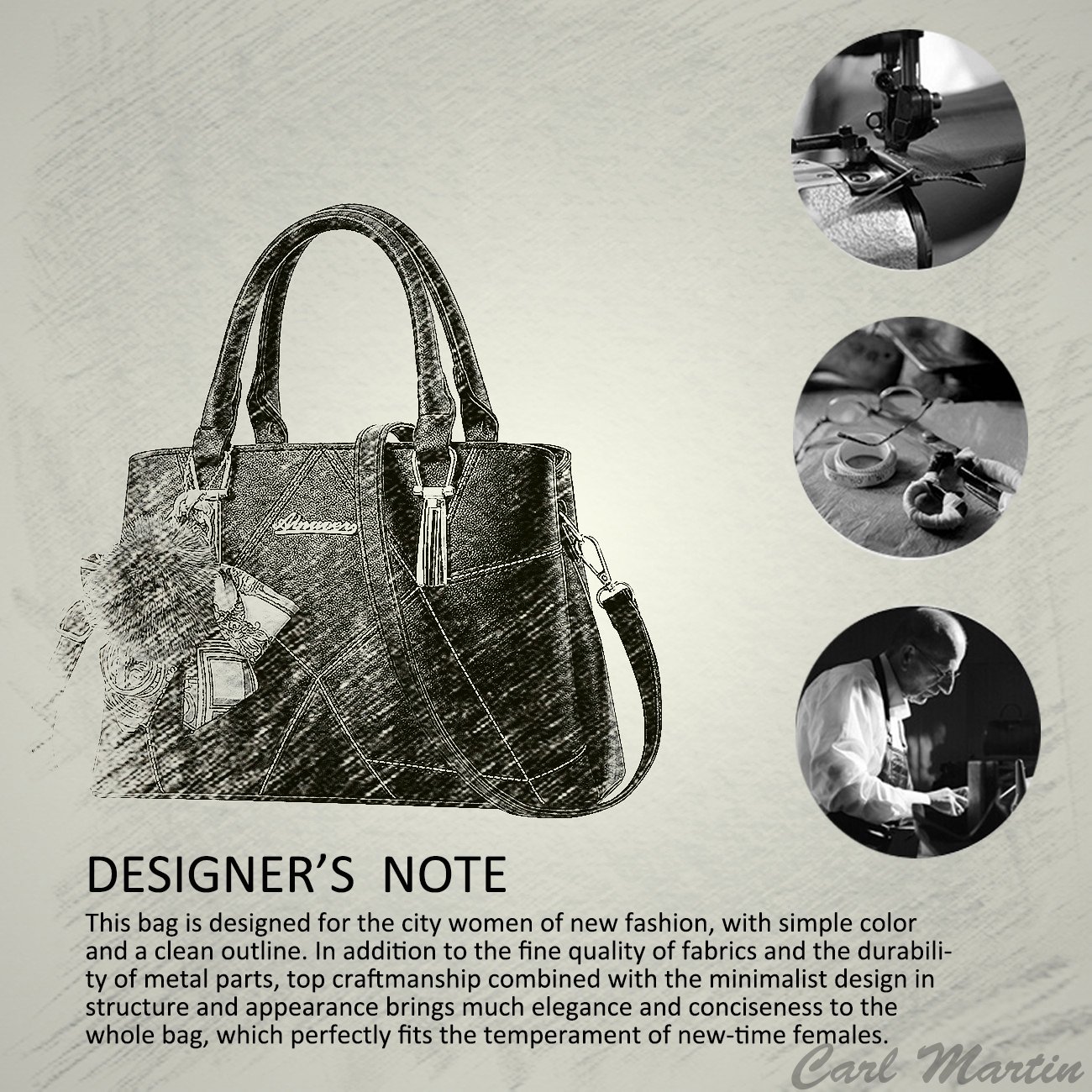 ADITAM, Bolso de Moda para Mujer, Bandolera, Bolso de Hombro, Bolso de Mano, Bolso de Compras, Piel sintética, Azul Double The Comfort