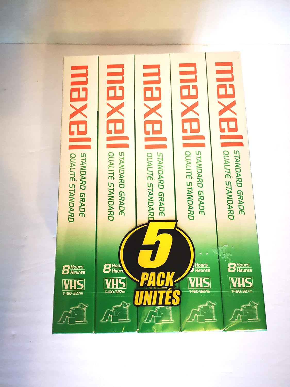 Maxell 213030 VHS T160 Standard Grade - 3 Pack