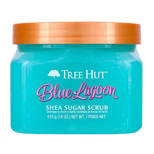 Tree Hut Body Scrub (510g, Blue Lagoon) - Blue Lagoon - 1 g (Pack of 1)