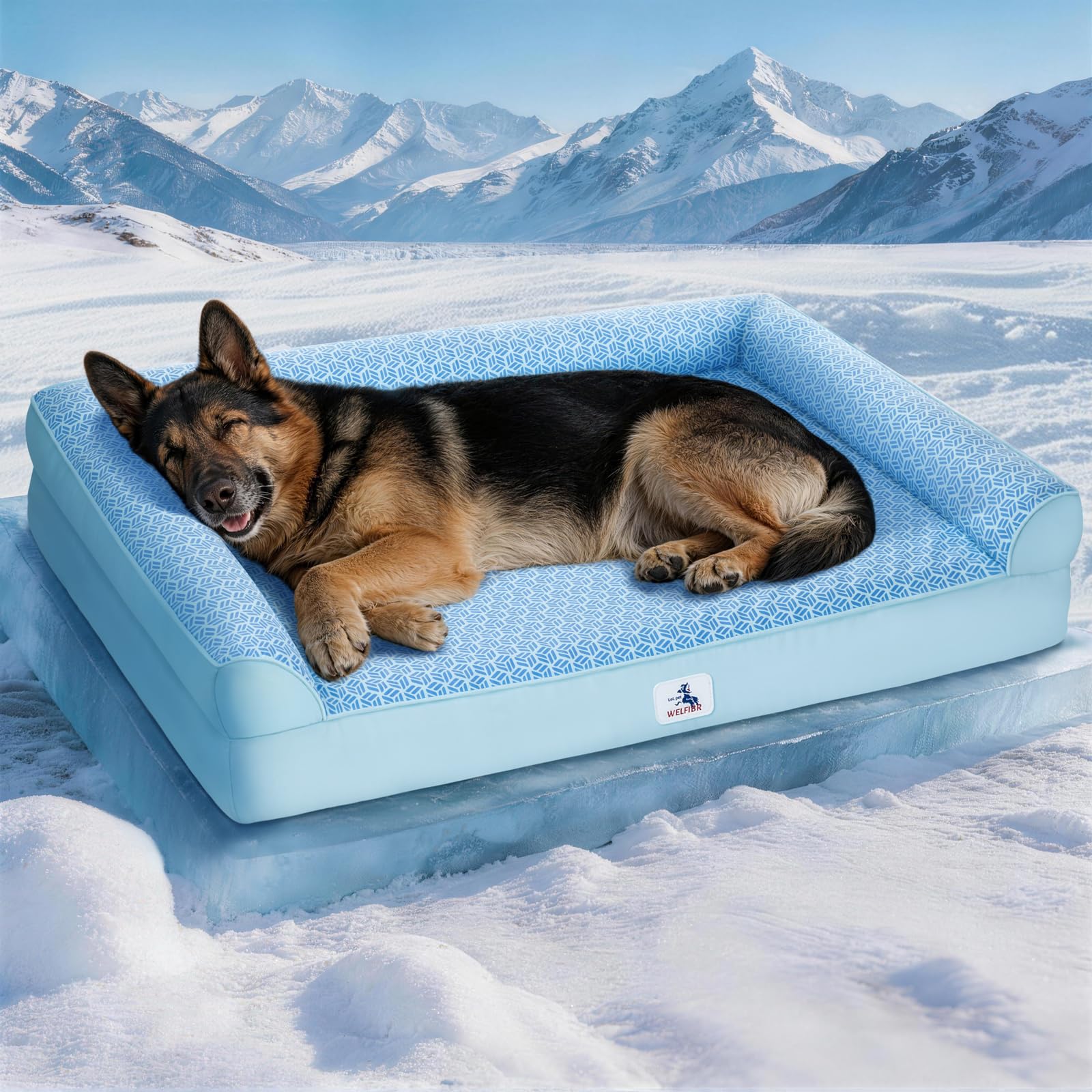 Welfibr PCM Cooling Dog Bed