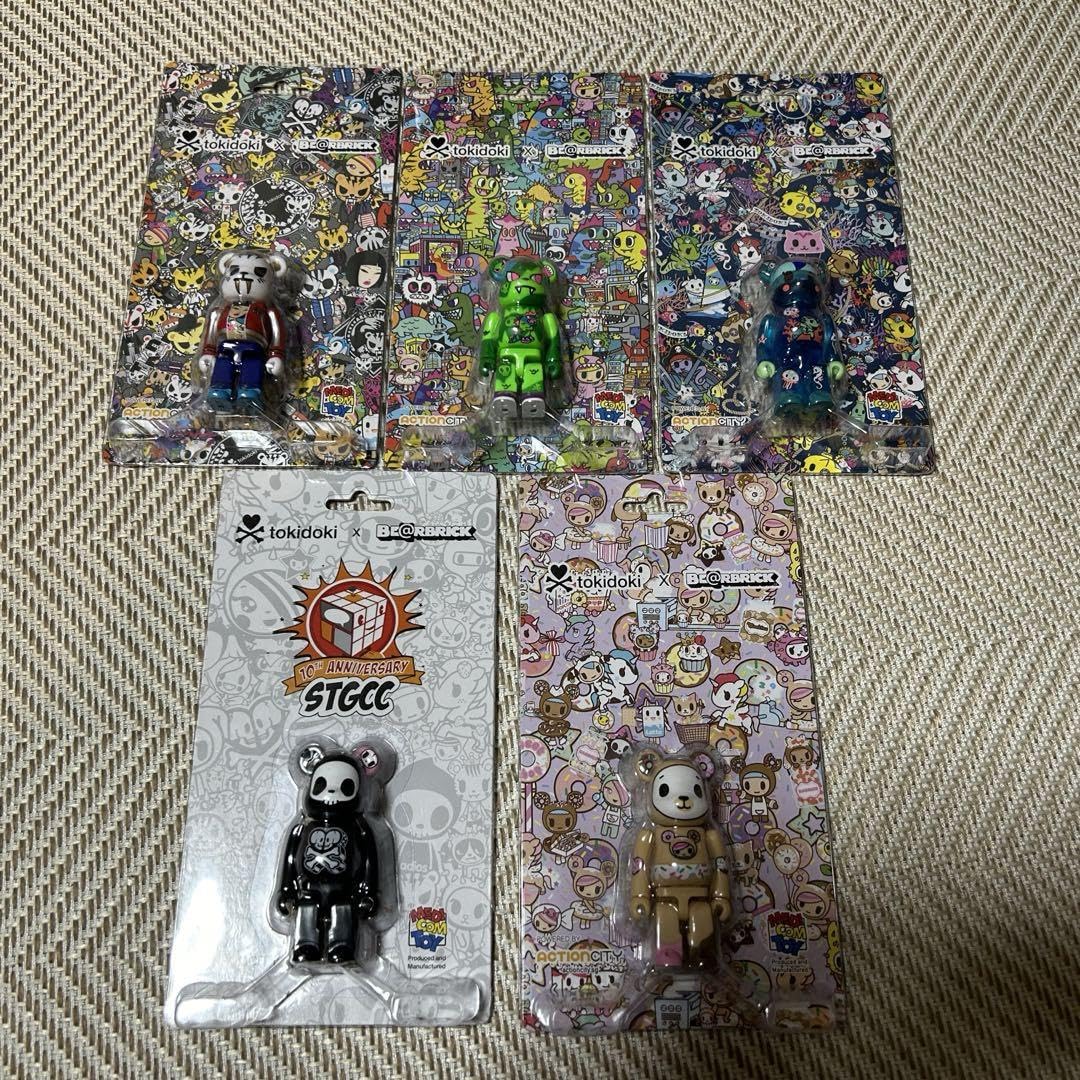 ときどき ベアブリック 100% tokidoki BE@RBRICK（BE@RBRICK ベア 