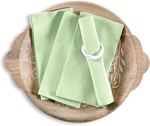 Miniatura 70 de Solino Home - Juego de 4 manteles individuales de 14 x 19 pulgadas, lino europeo 100% lino puro, tejido natural, hecho a mano, lavable a máquina,