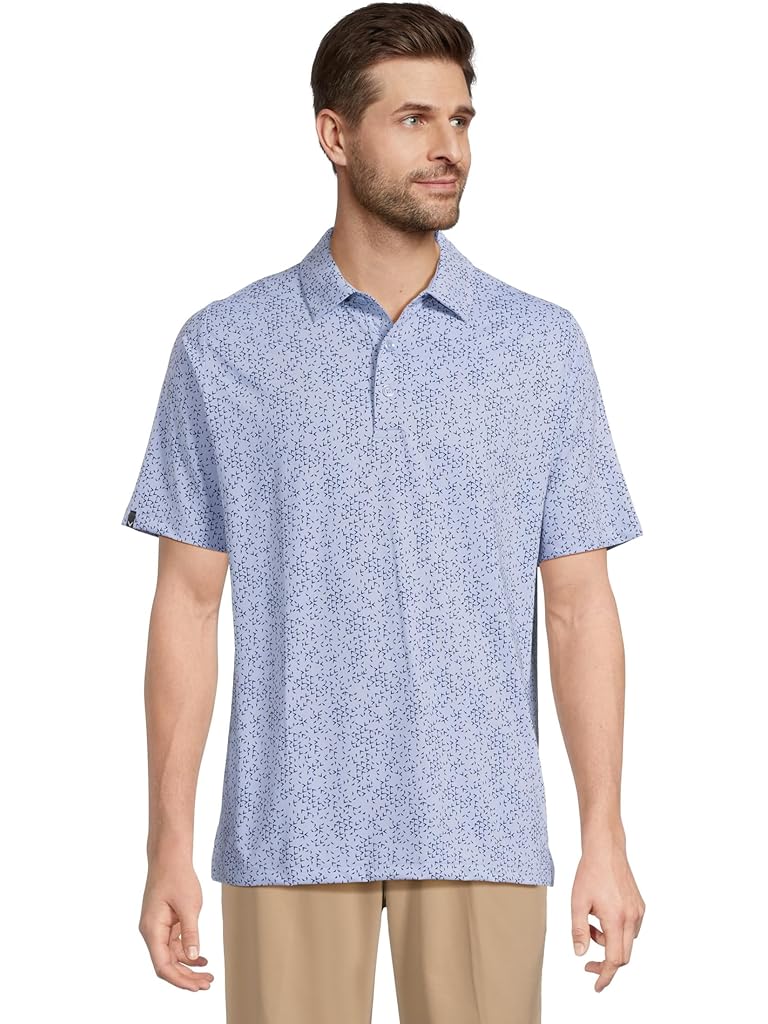Callaway All Over Chev Printed Polo