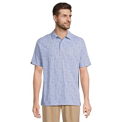 Callaway All Over Chev Printed Polo Men