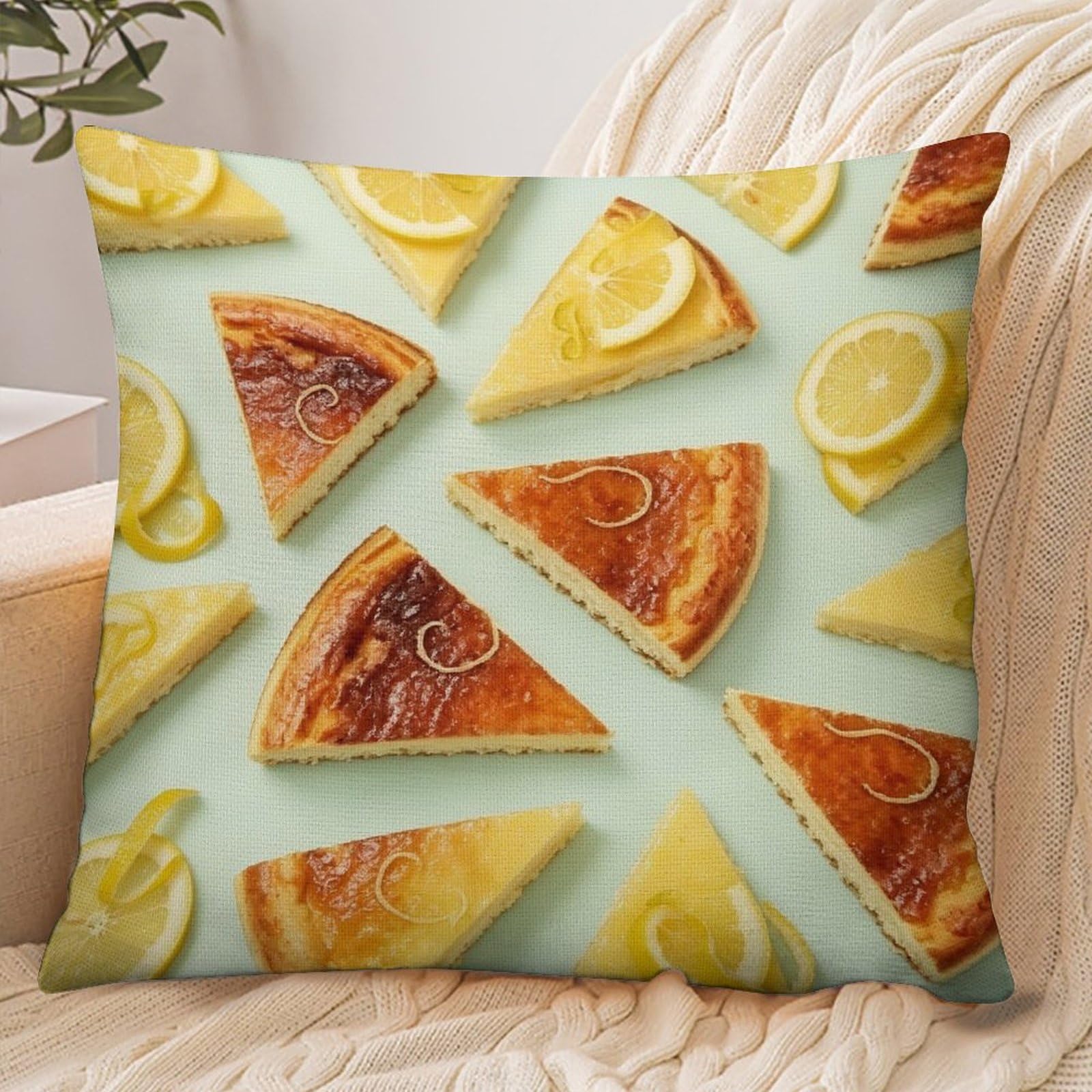 Fekiloot Style Little Lemon Pillowcase Pillow Sham Pillow Case
