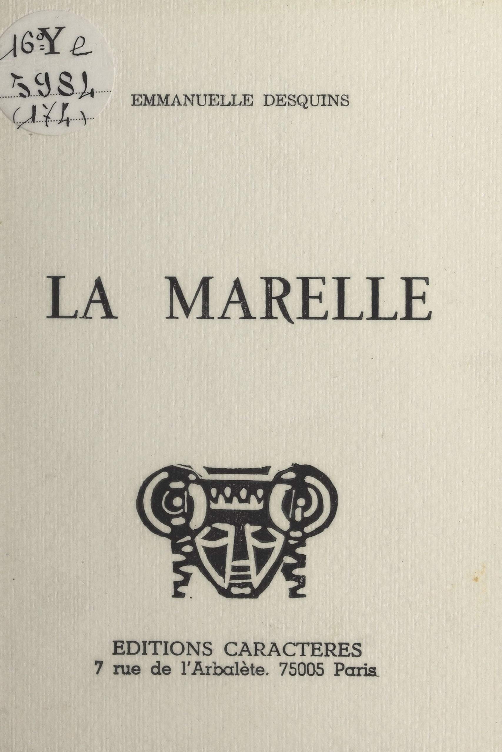 La marelle (French Edition)