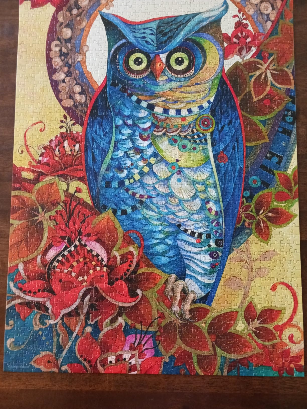 Castorland Puzzle Hoot Di David Galchutt - Puzzle Fustellato 400 Pezzi - Cartone Riciclato - Per Famiglie