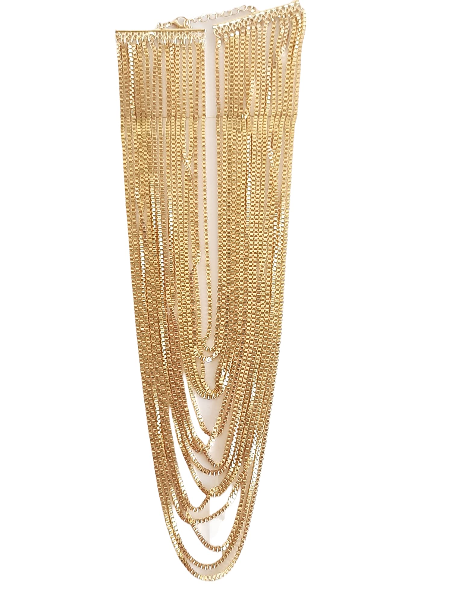 SYGA Retro Multi-layer Necklace Sweater Chain Clavicle Chain Womens Fashion Jewellery For Women, Engagement, Gift, Party - Gold (B0B2DXN1Z6) Amazon Price History, Amazon Price Tracker