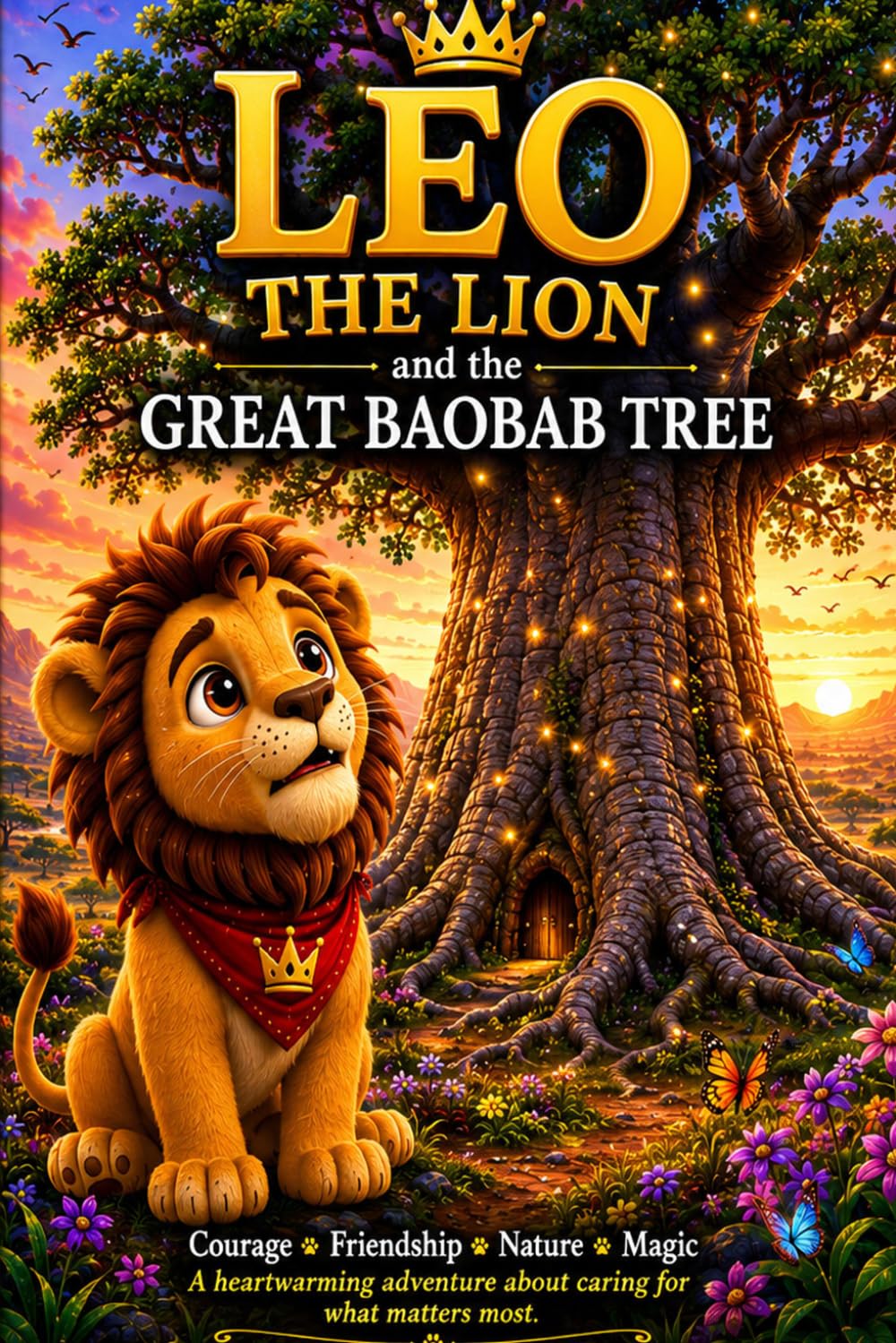 Leo the Lion and the Great Baobab Tree (Little Safari Adventure)